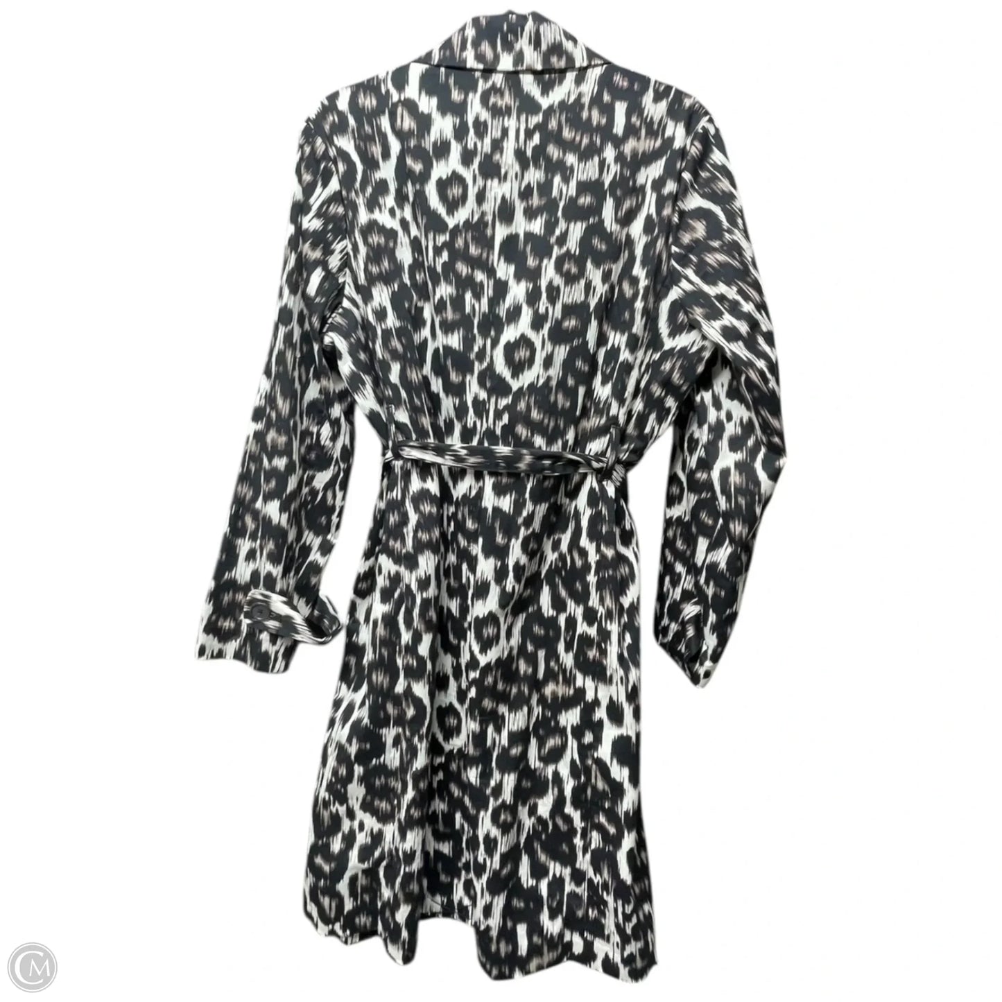 Coat Other By Dana Buchman In Black & White, Size: L