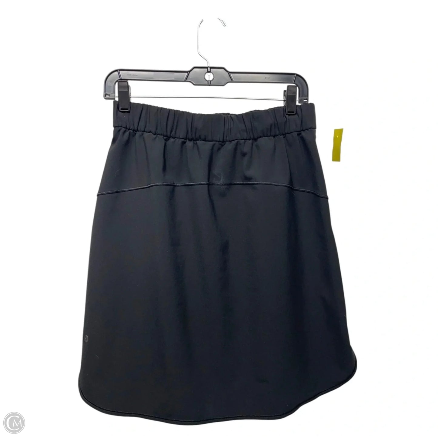 Athletic Skirt By Lululemon In Black, Size: 8