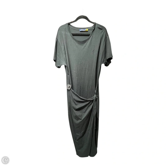 Dress Casual Maxi By Polo Ralph Lauren In Black, Size: Xl