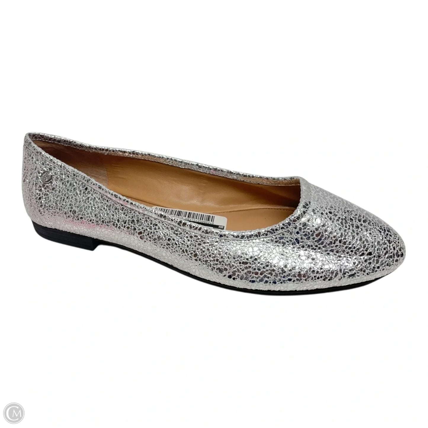 Shoes Flats By Vince Camuto In Silver, Size: 8.5