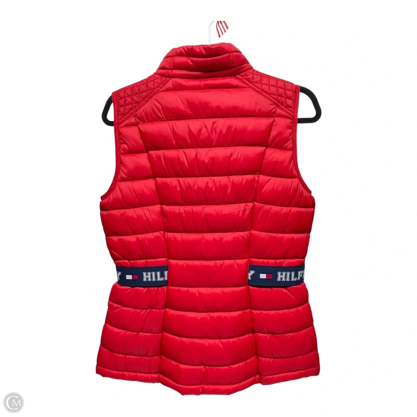 Vest Puffer & Quilted By Tommy Hilfiger In Red, Size: S