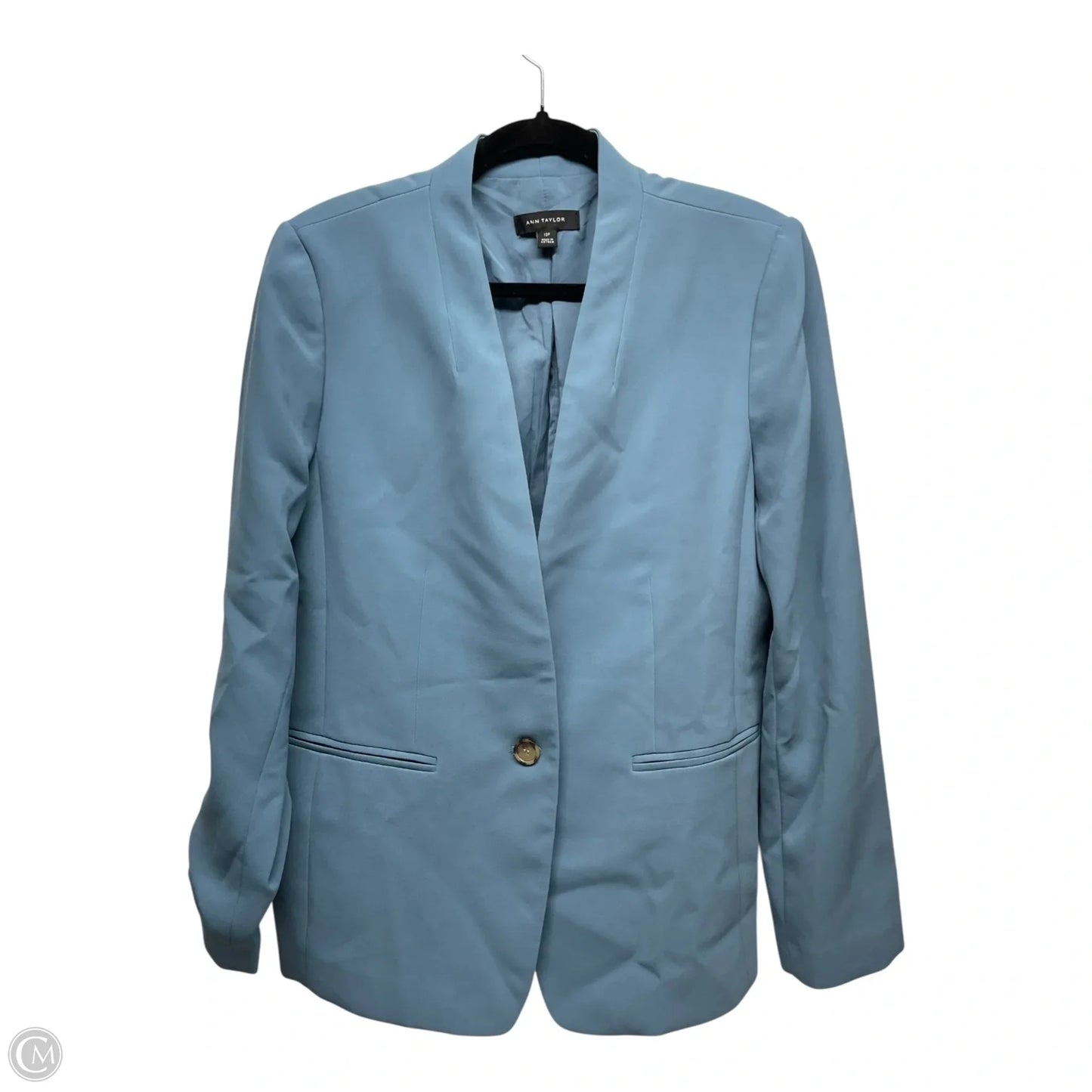 Blazer By Ann Taylor In Blue, Size: 12p