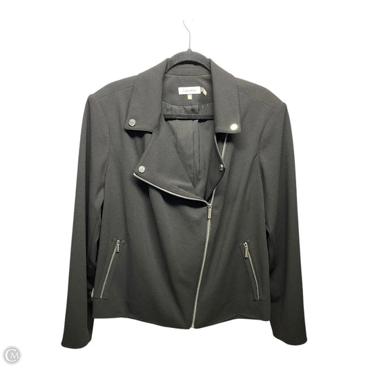 Blazer By Calvin Klein In Black, Size: 18