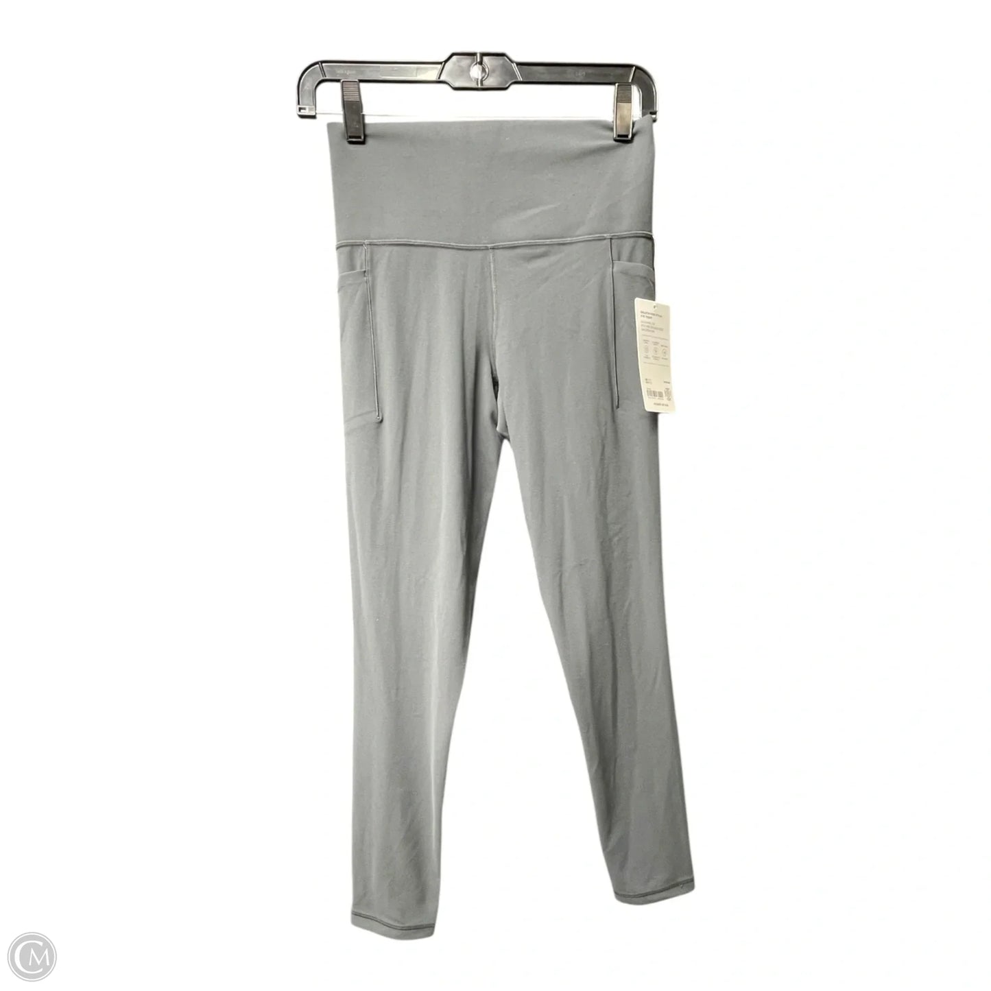 Athletic Leggings By Athleta In Grey, Size: S