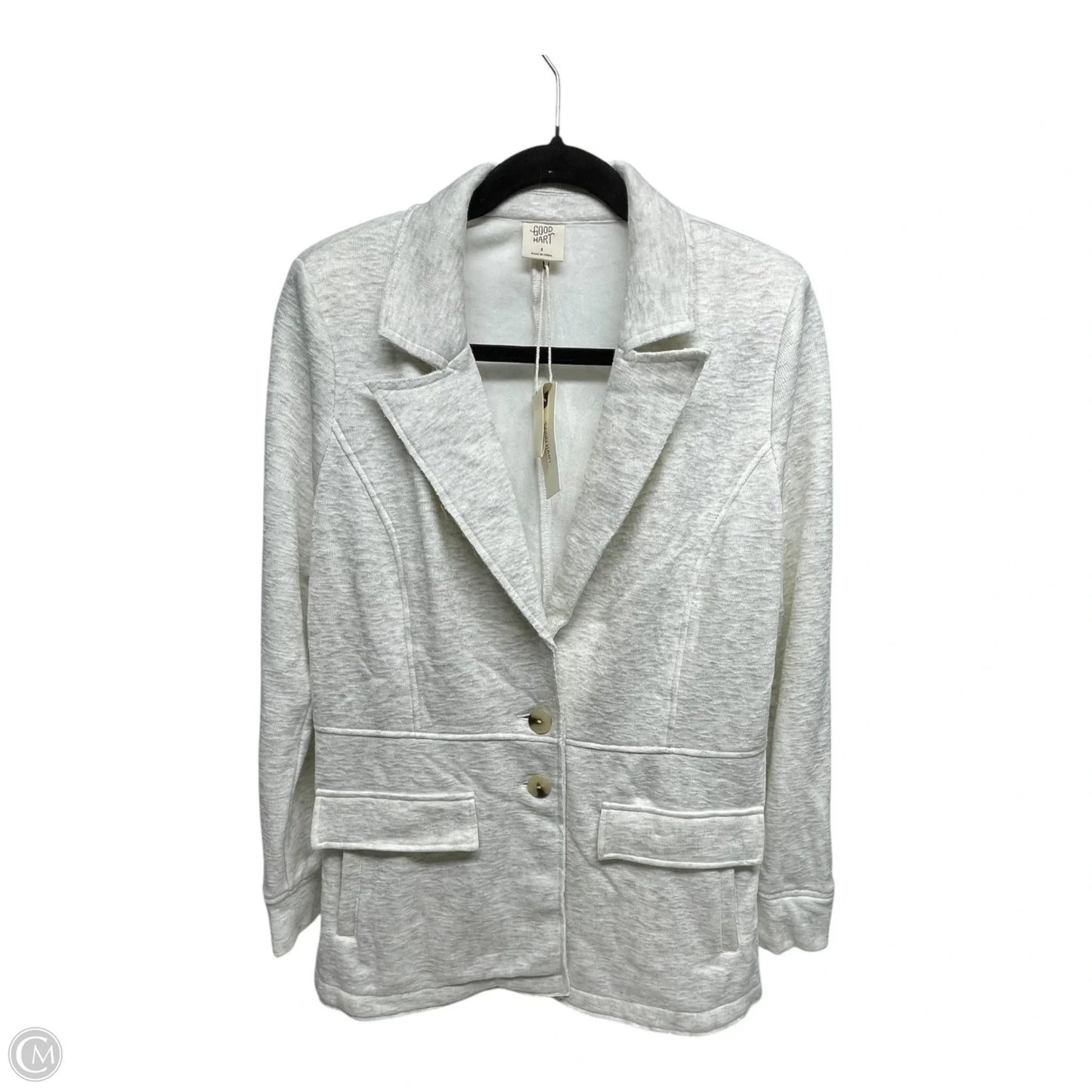 Blazer By Good Hart In White, Size: S