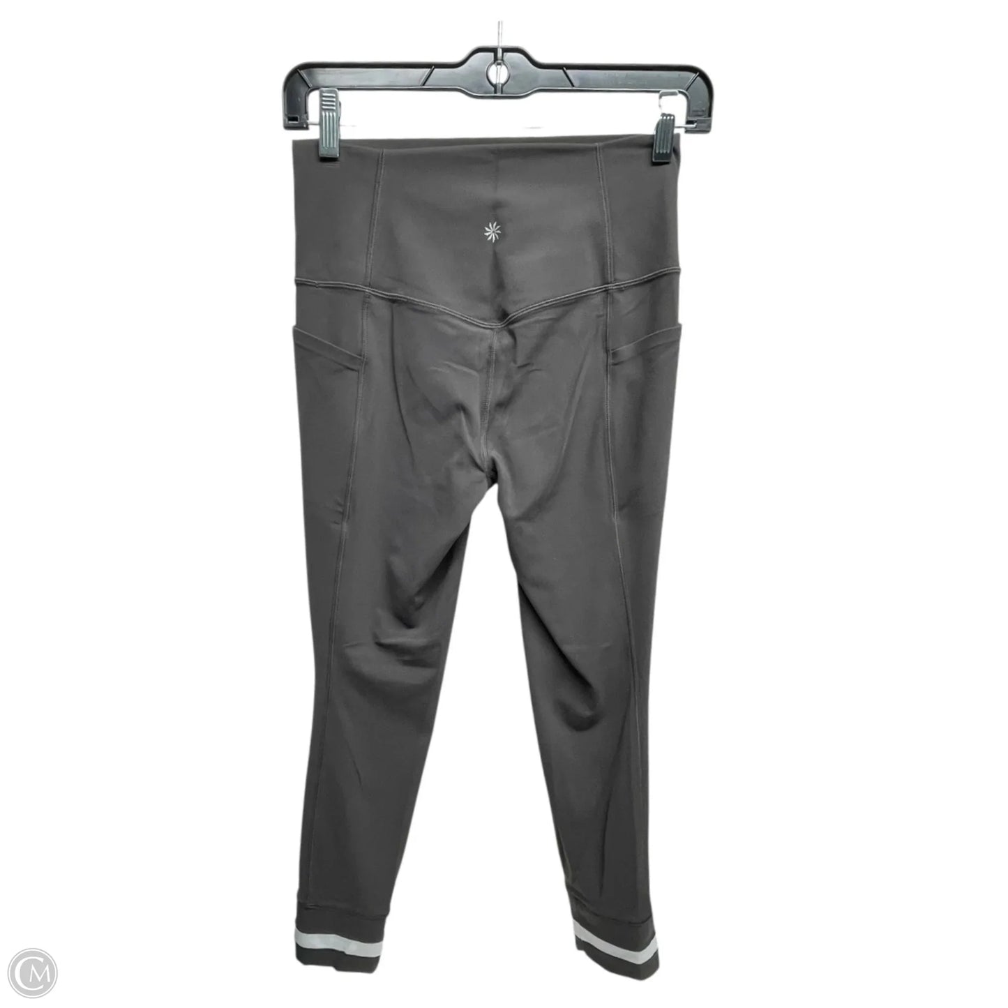 Athletic Leggings By Athleta In Grey, Size: S