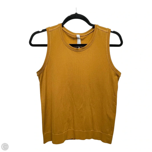 Athletic Tank Top By Athleta In Yellow, Size: Xs