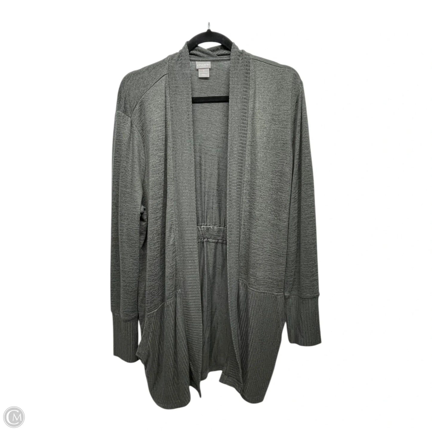 Cardigan By Zenergy By Chicos In Green, Size: L