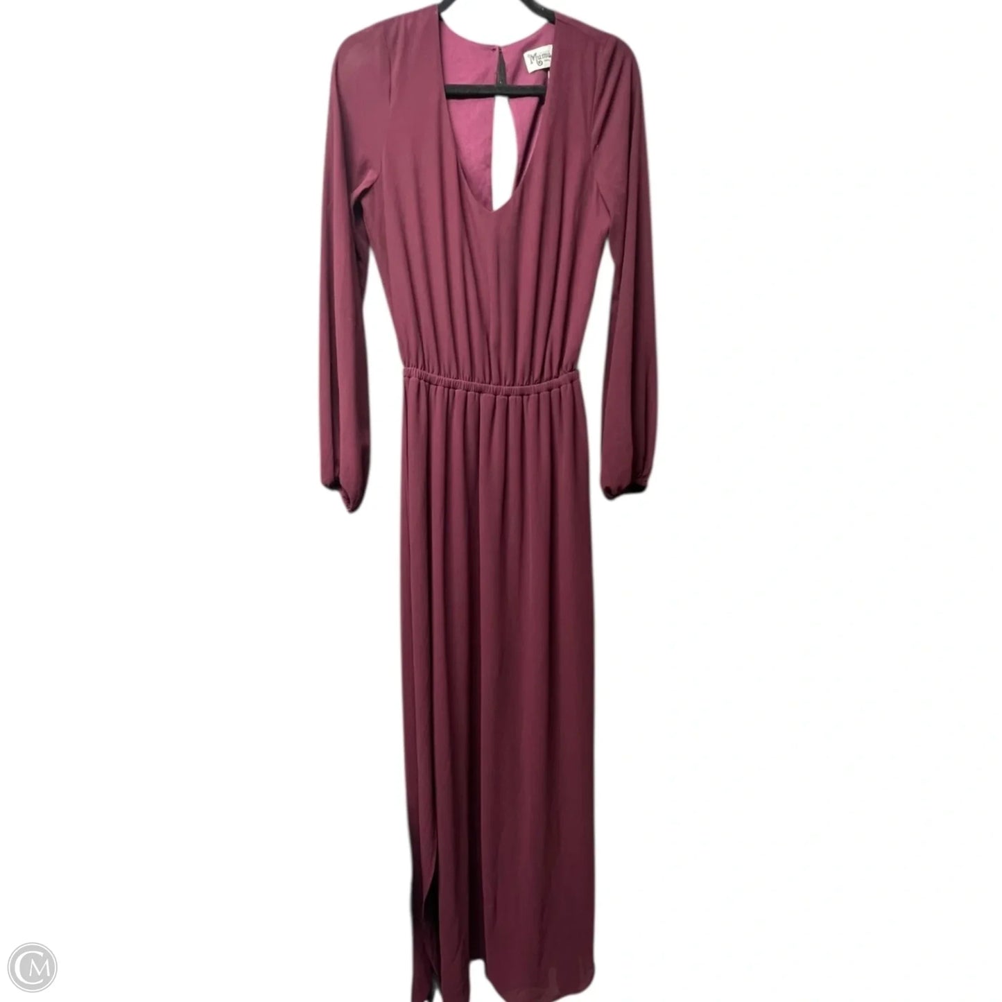 Dress Casual Maxi By Mumu In Maroon, Size: S
