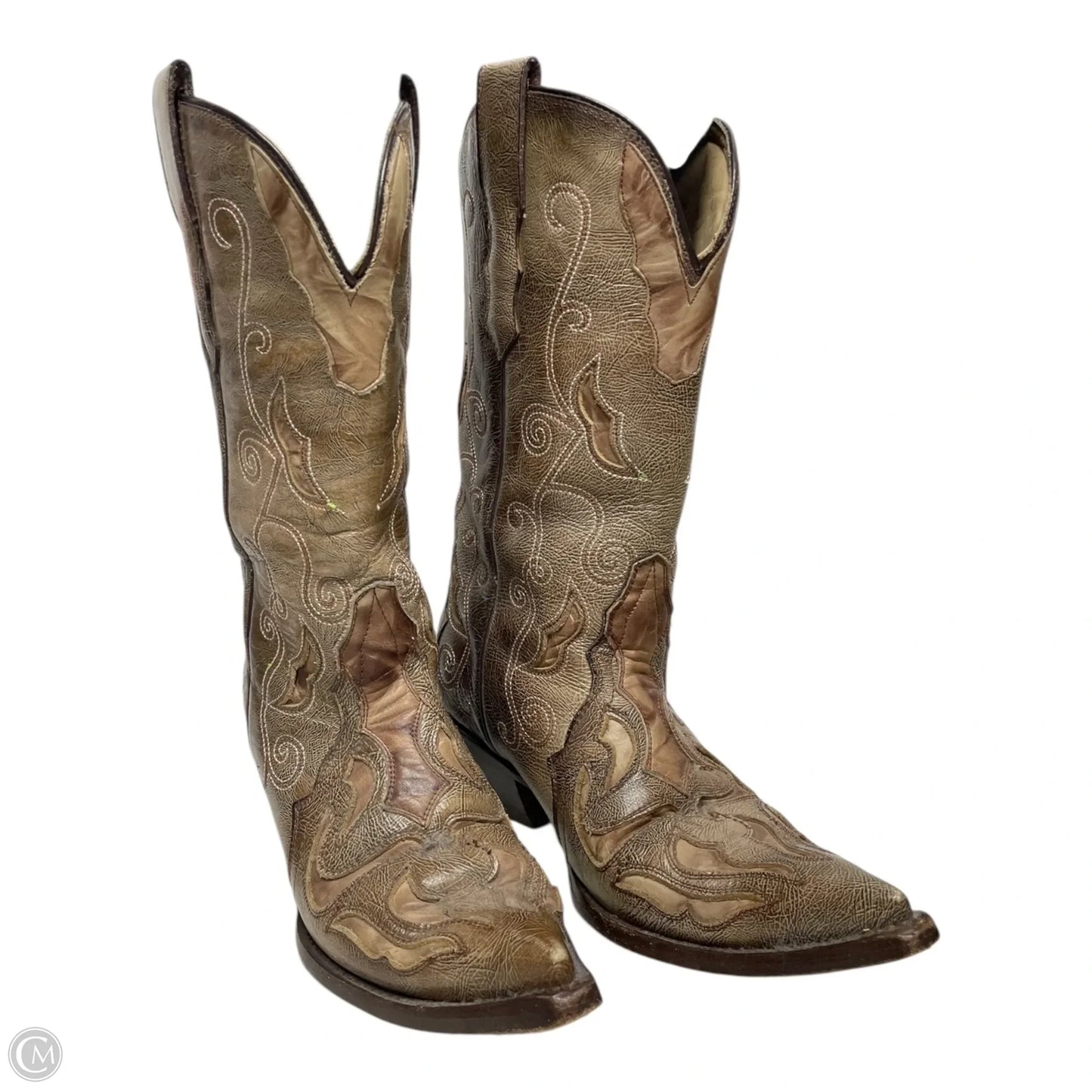 Boots Western By CORRAL In Brown, Size: 6