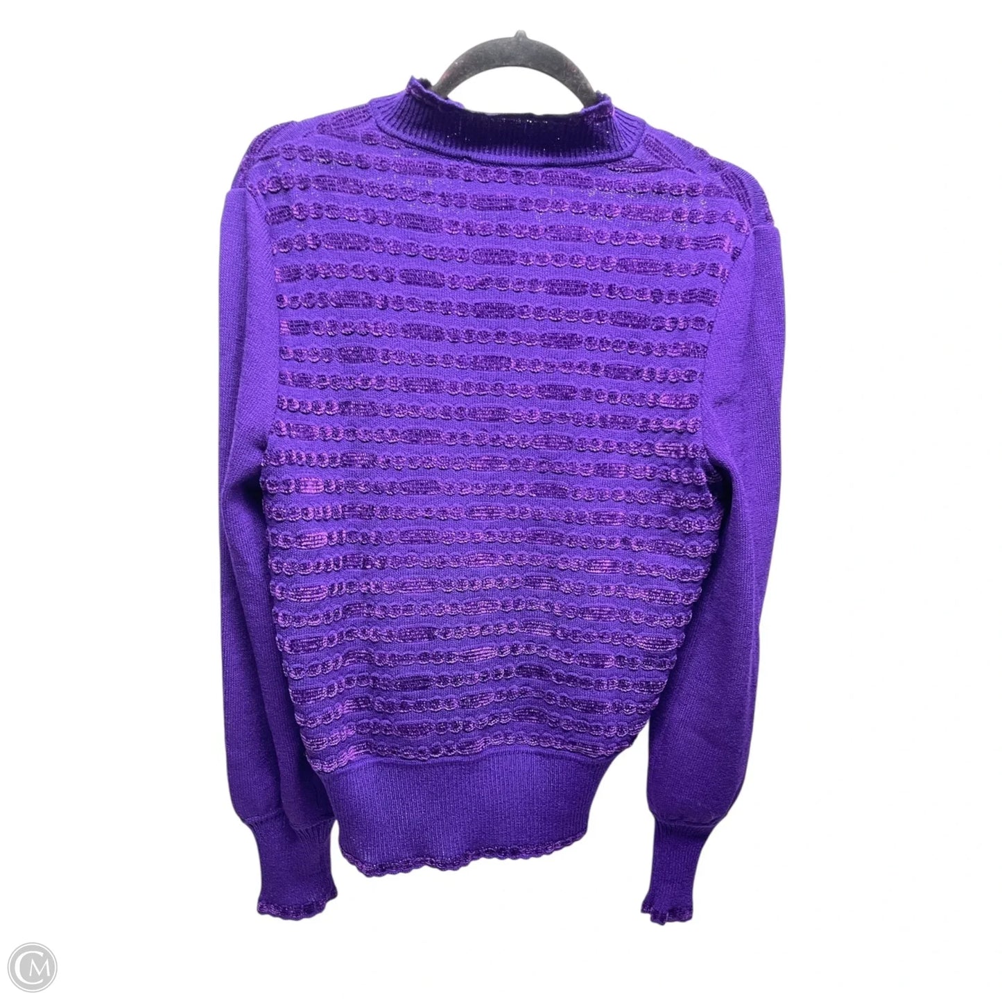 Jacket Luxury Designer By St John Collection In Purple, Size: 6