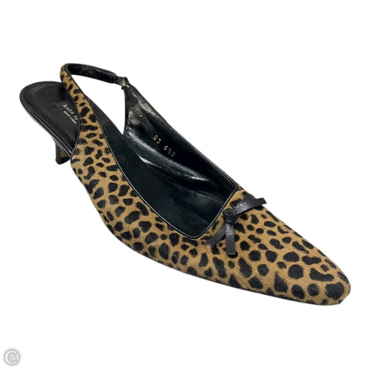 Shoes Designer By Kate Spade In Animal Print, Size: 6.5