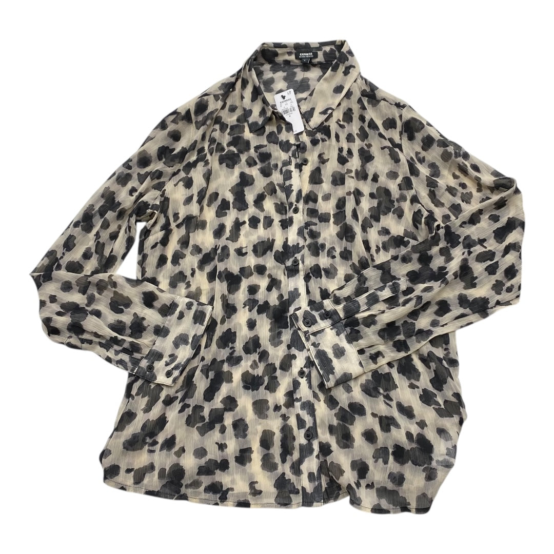 Top Ls By Express In Multi, Size:M