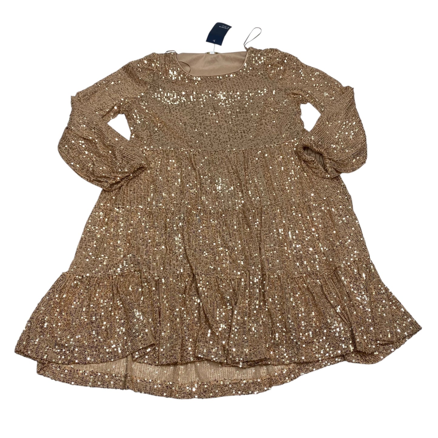 Dress Party Short By Crown And Ivy In Rose Gold, Size:M