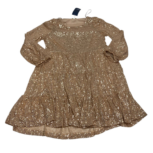 Dress Party Short By Crown And Ivy In Rose Gold, Size:M