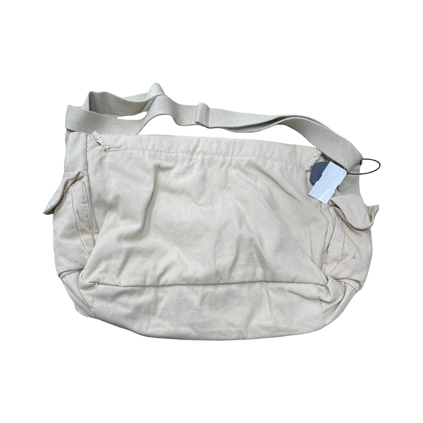 Handbag By Cmc In Blue & Cream, Size:Large