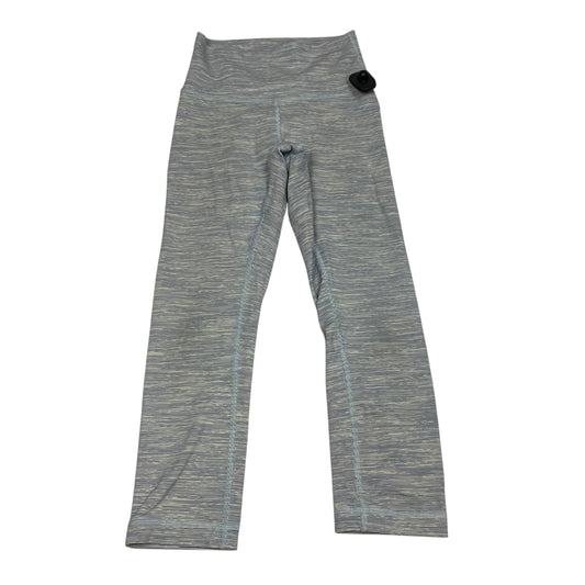 Athletic Leggings Capris Designer By Lululemon In Blue, Size:4