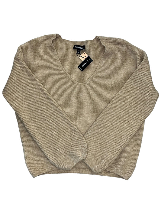 Sweater By Express In Tan, Size:S