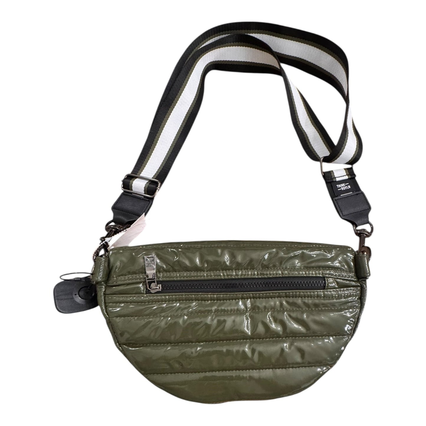Belt Bag By Think Royln In Green, Size:Medium