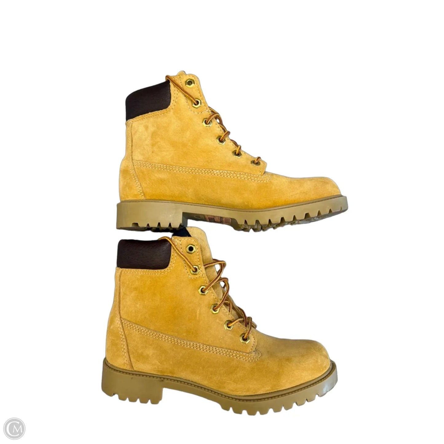 Boots Hiking By Clothes Mentor In Tan, Size: 7