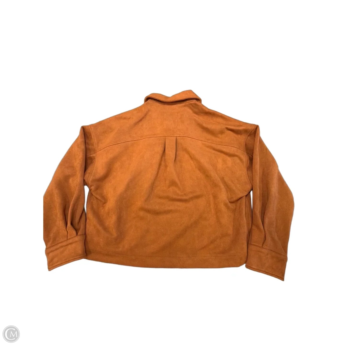 Jacket Shirt By Bagatelle In Tan, Size: M