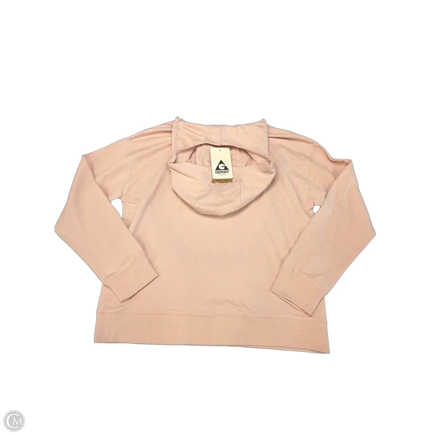 Sweatshirt Hoodie By Clothes Mentor In Pink, Size: L
