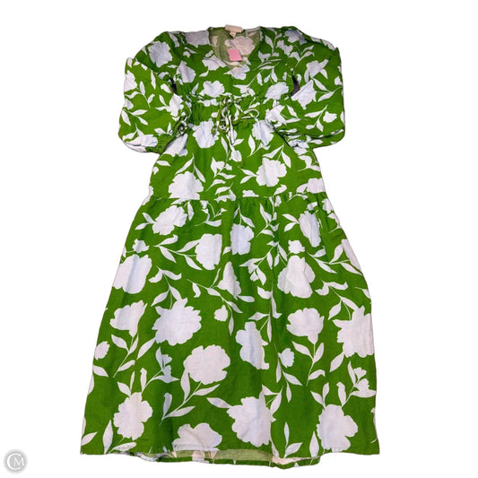 Dress Designer By Kate Spade In Blue & Green, Size: Xxs