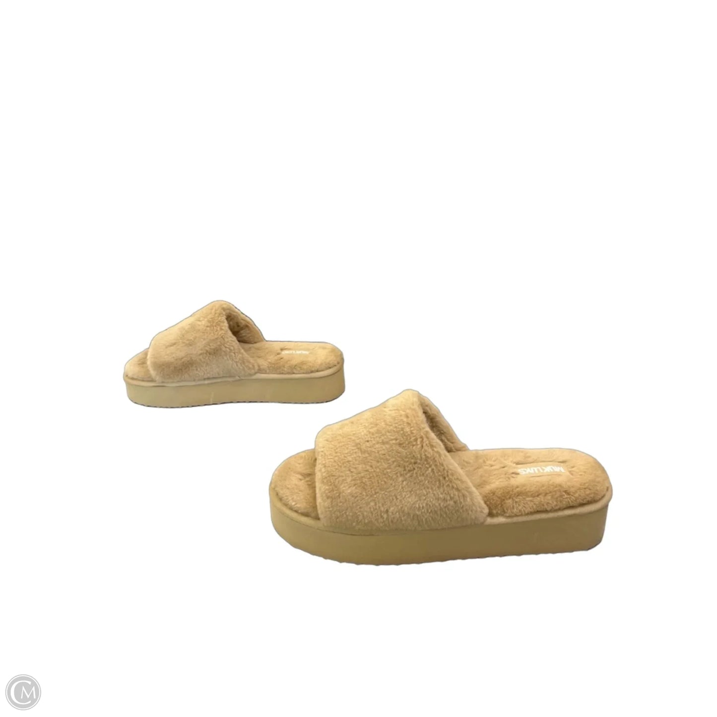 Slippers By Muk Luks In Tan, Size: 9