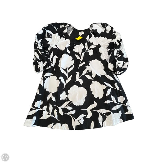 Dress Designer By Kate Spade In Black & White, Size: S