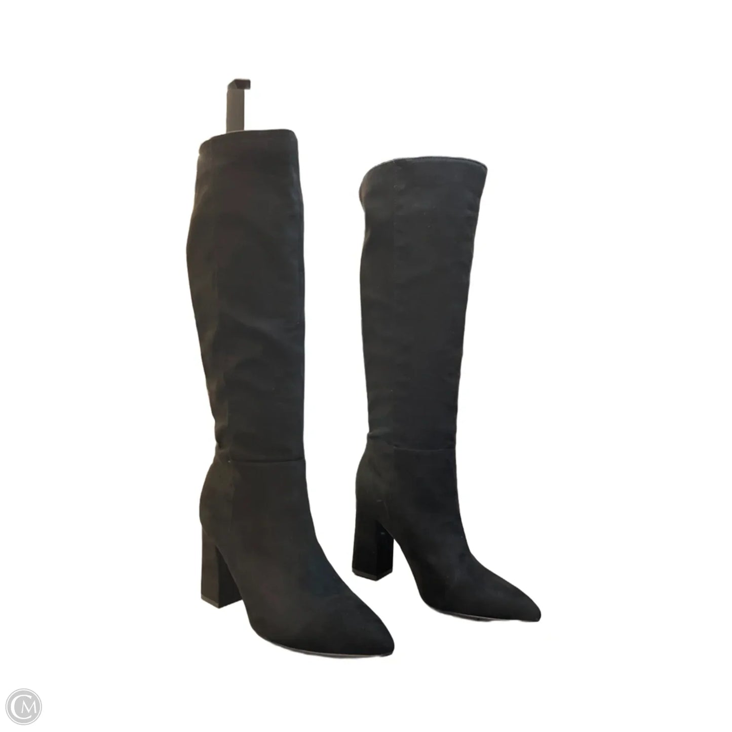 Boots Knee Heels By Madden Girl In Black, Size: 6