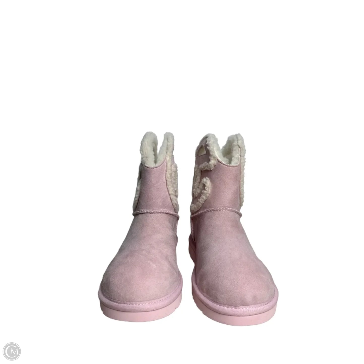 Boots Designer By Ugg In Pink, Size: 7
