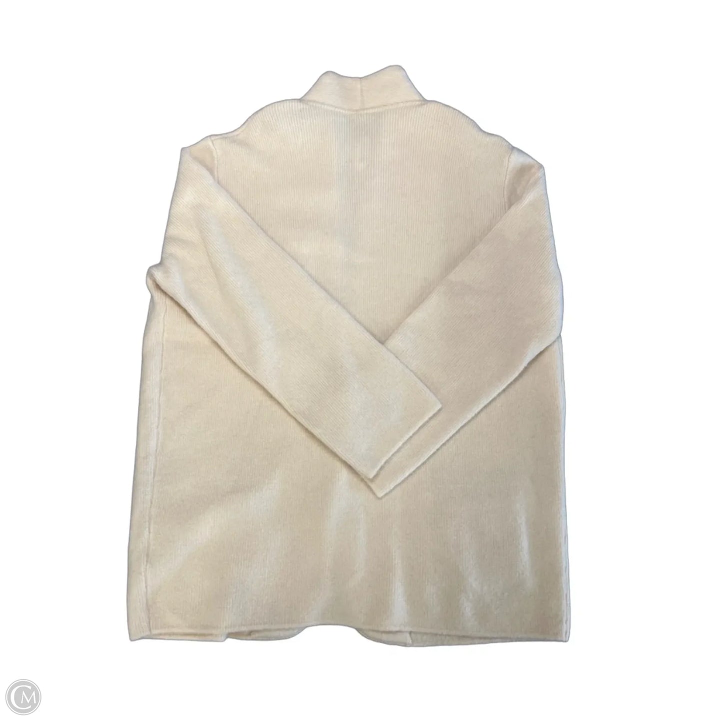 Sweater Cardigan By J. Crew In Cream, Size: L
