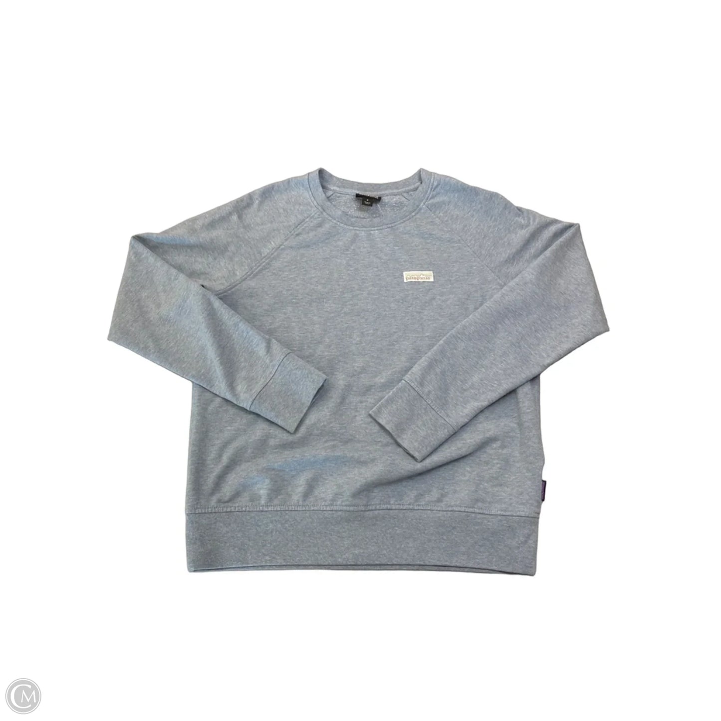 Top Long Sleeve By Patagonia In Blue, Size: S