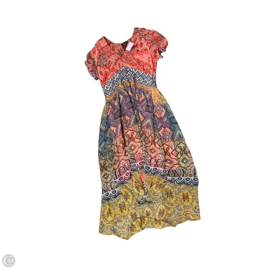 Dress Casual Maxi By Desigual In Multi-colored, Size: S