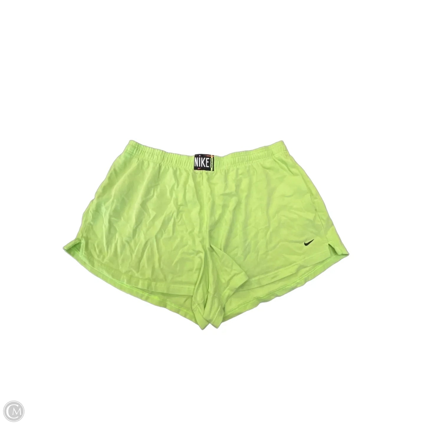 Athletic Shorts By Nike Apparel In Green, Size: 1x