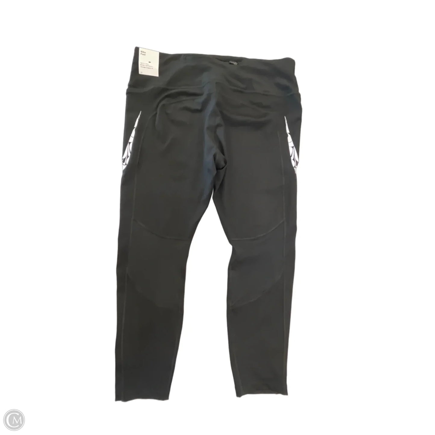 Athletic Leggings Capris By Nike Apparel In Black, Size: Xl