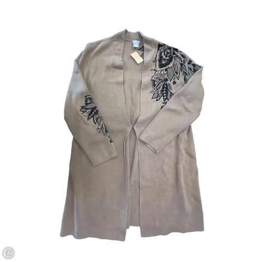 Cardigan By Chicos In Brown, Size: L