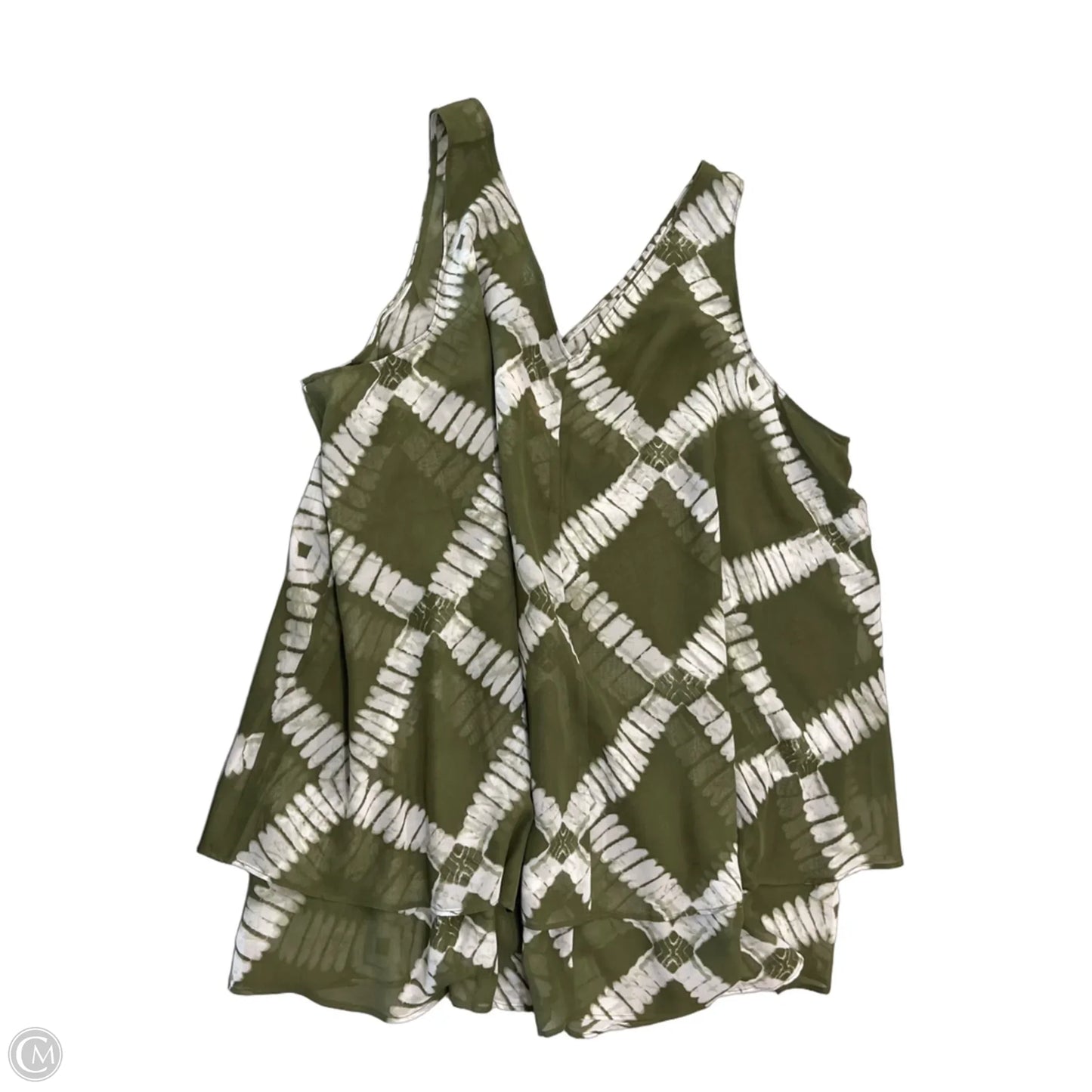 Tank Top By Lane Bryant In Green, Size: 3x