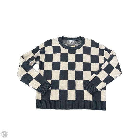 Sweater By Baltic Born In Checkered Pattern, Size: L