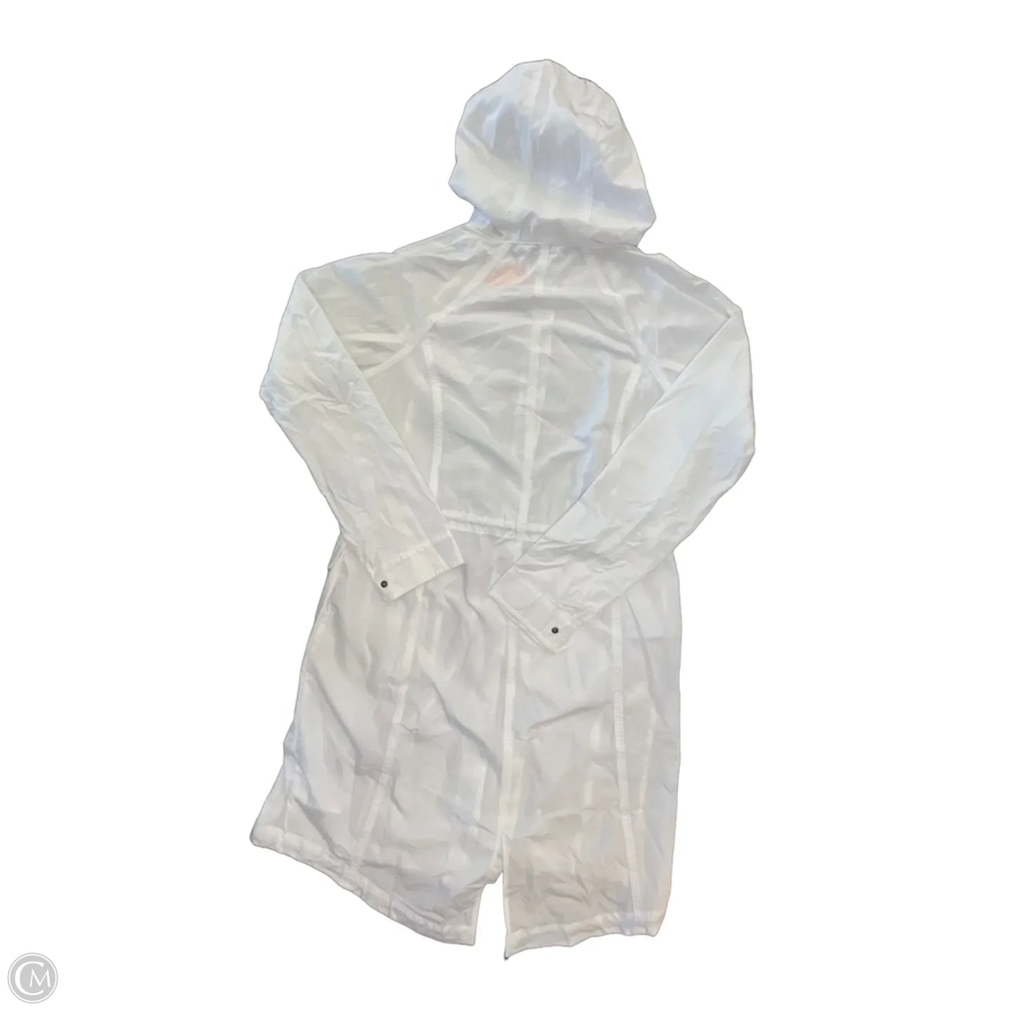 Jacket Windbreaker By Athleta In White, Size: M