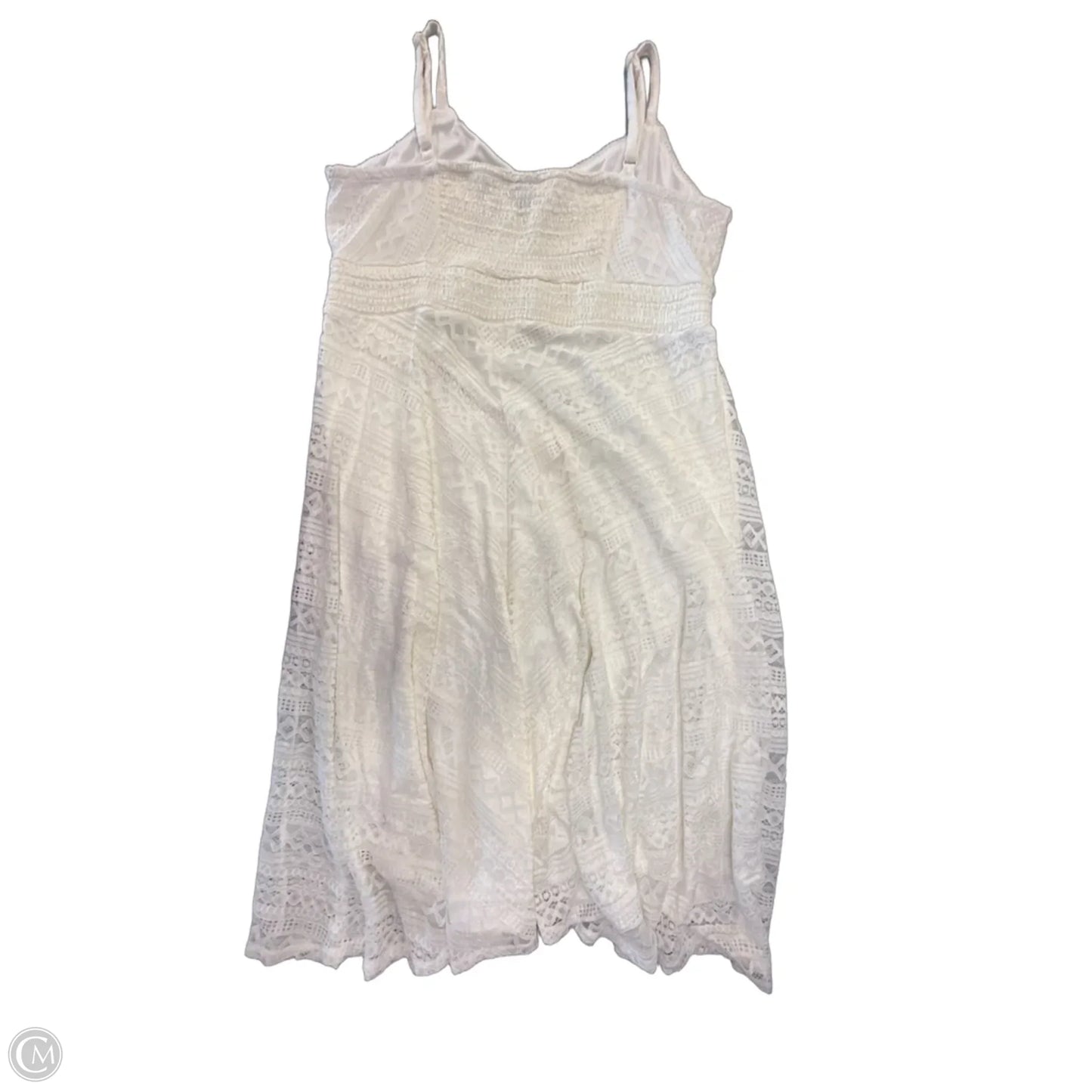 Dress Casual Midi By Torrid In Cream, Size: 2x