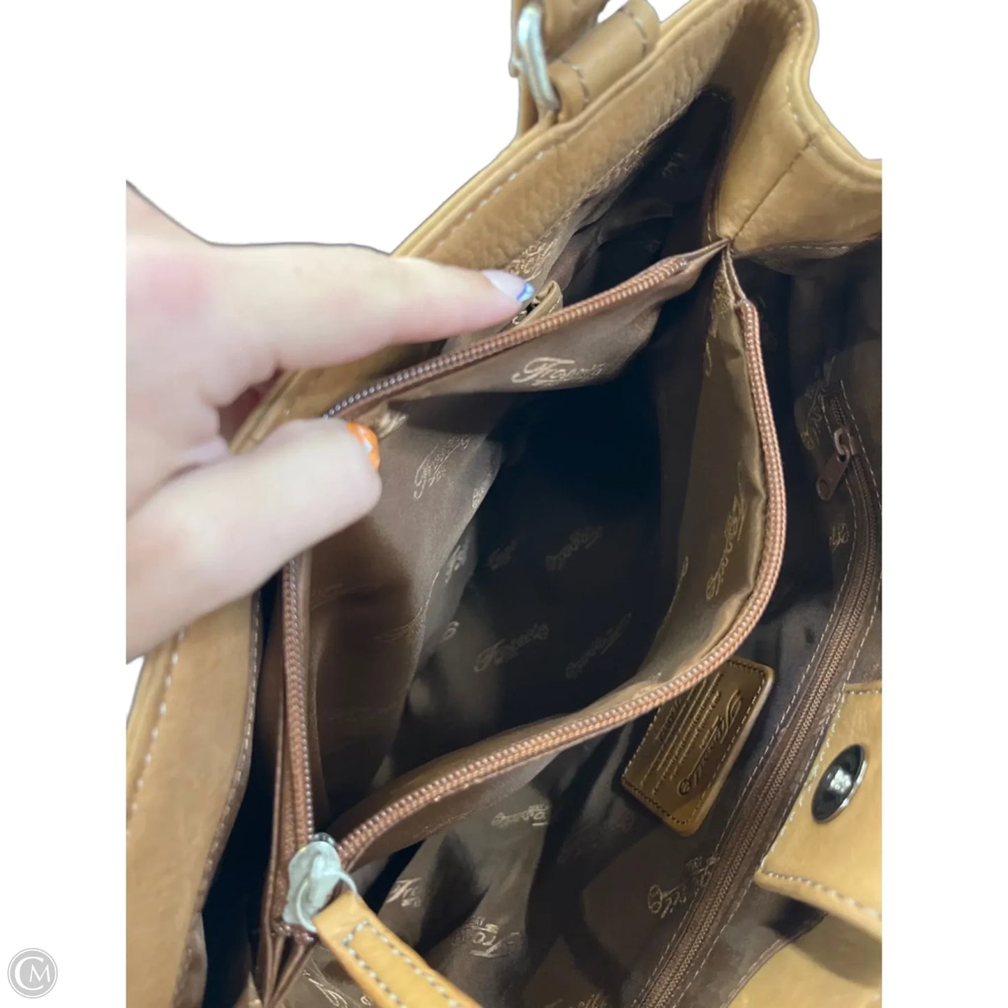 Handbag By Fossil, Size: Large