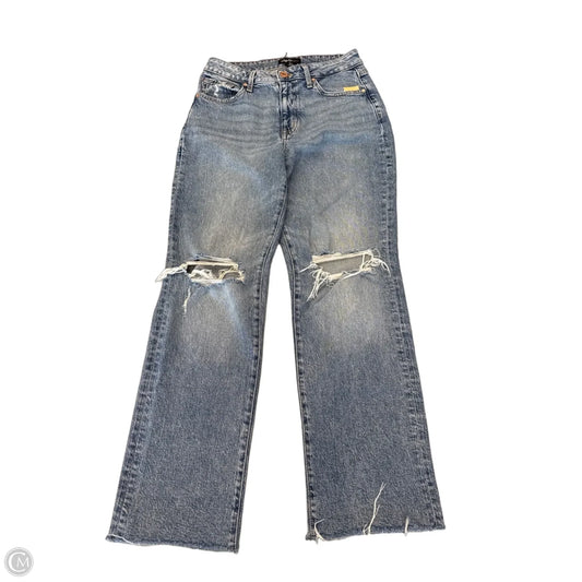 Jeans Straight By Edgely In Blue Denim, Size: 6