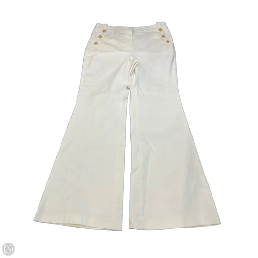 Pants Wide Leg By Lane Bryant In White, Size: Xl