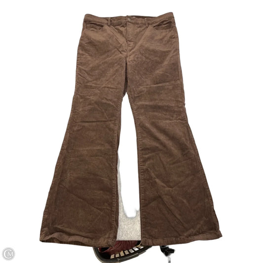Pants Corduroy By Loft In Brown, Size: Xl