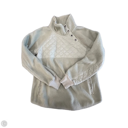 Jacket Fleece By Abercrombie And Fitch In Green, Size: M