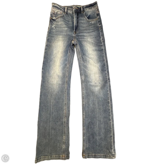 Jeans Boot Cut By Risen In Blue Denim, Size: 4