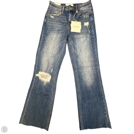 Jeans Flared By Lovervet In Blue Denim, Size: 2