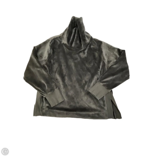 Sweatshirt Collar By Athleta In Black, Size: L
