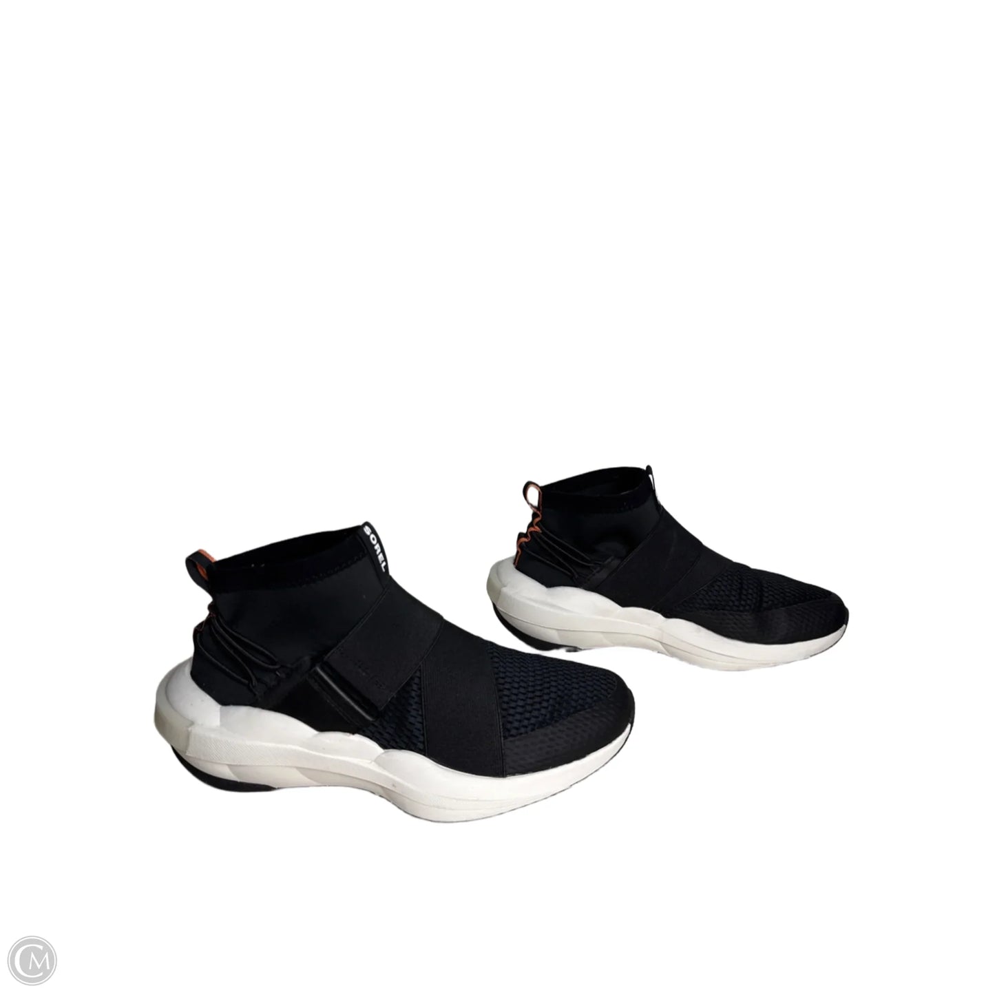 Shoes Sneakers By Sorel In Black & White, Size: 10